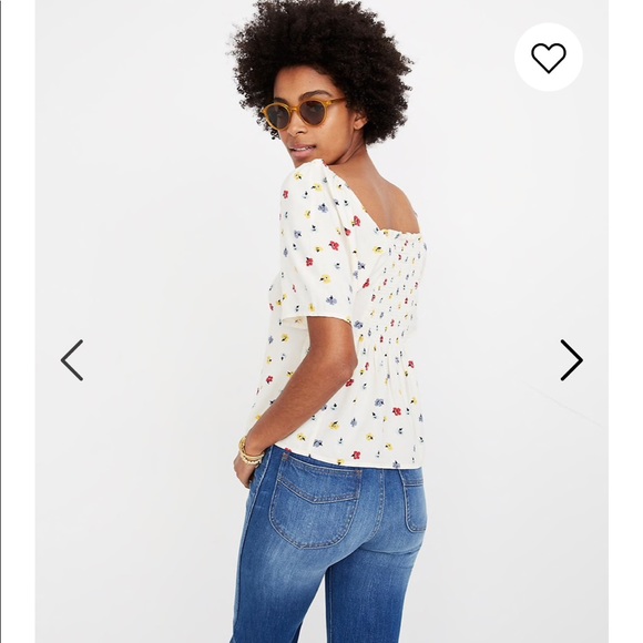 Madewell Floral Button-Down Shirt - Picture 2 of 8